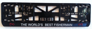 Антивандальная рамка на государственный номер - Лучший в мире рыбак